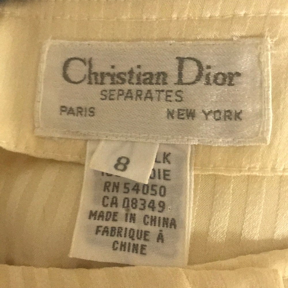 Christian Dior Silk Blouse - Picture 5 of 6